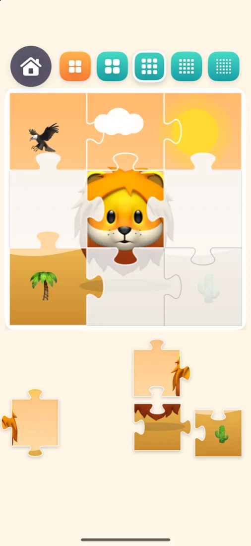 Animal puzzles